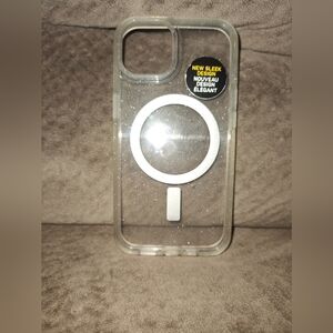 OtterBox Symmetry+ Series with/MagSafe for iPhone 14 & 13 - Clear Glitter